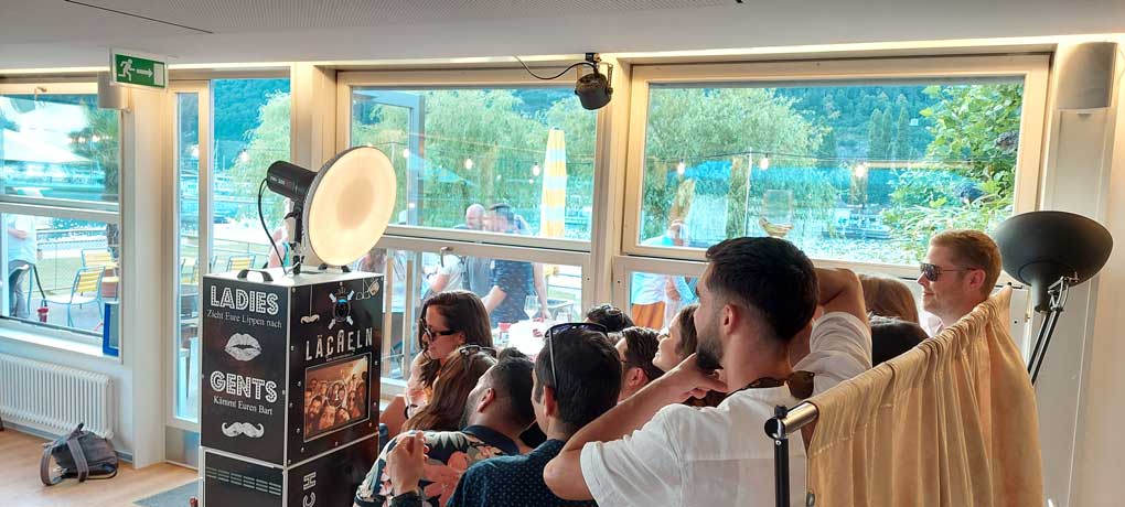 Photo Booth für Hochzeiten